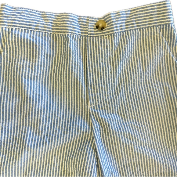Boy's Classic Striped Seersucker Pants - Blue/White, Size 4T, elastic waist,NWOT - Picture 3 of 7